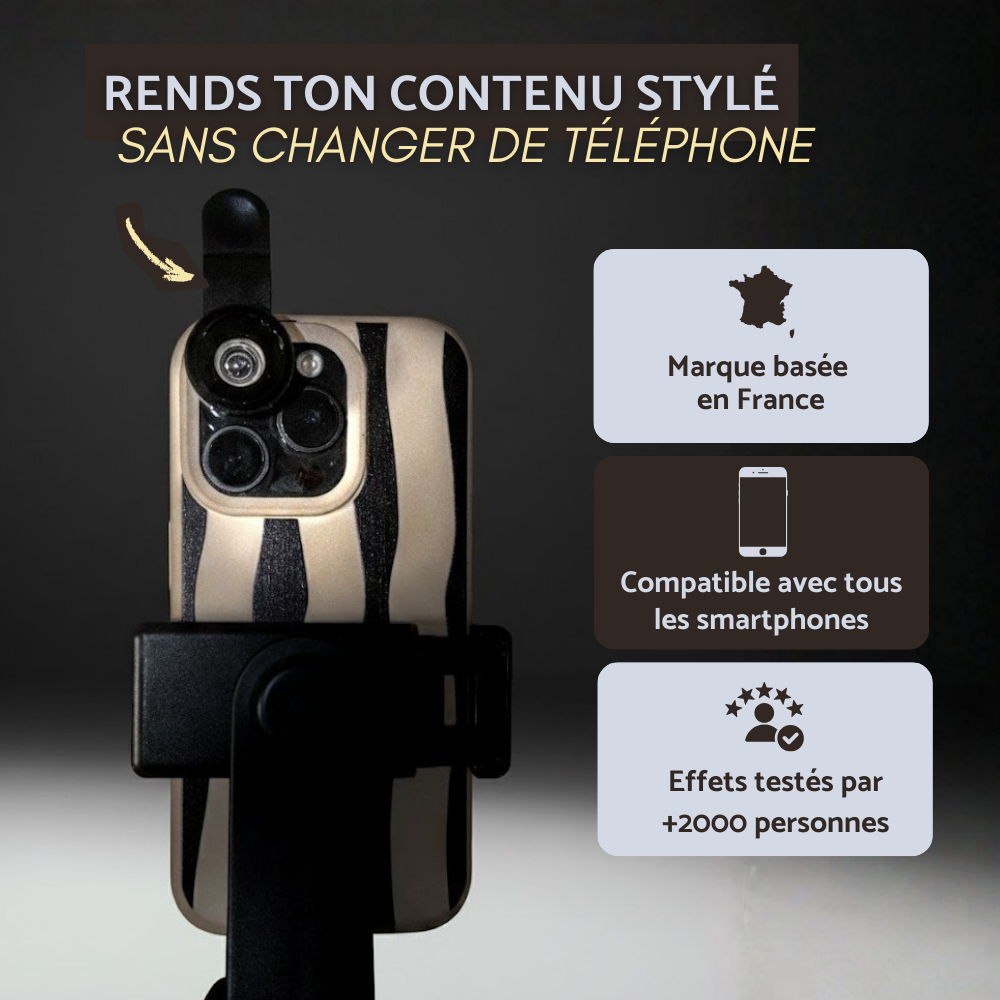 KIT D'OBJECTIFS - Fisheye, grand angle et macro pour construire ton univers