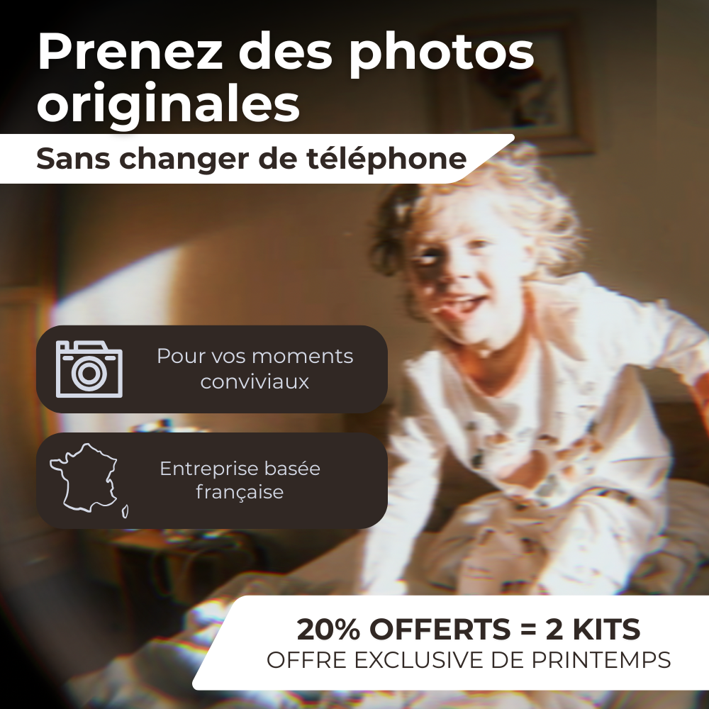Le kit d'objectifs smartphones qui transforme vos moments conviviaux en souvenirs